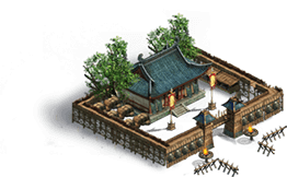 游戏中的军营建筑原图